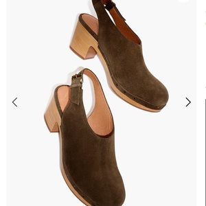 Marlo Slingback Clog in Suede